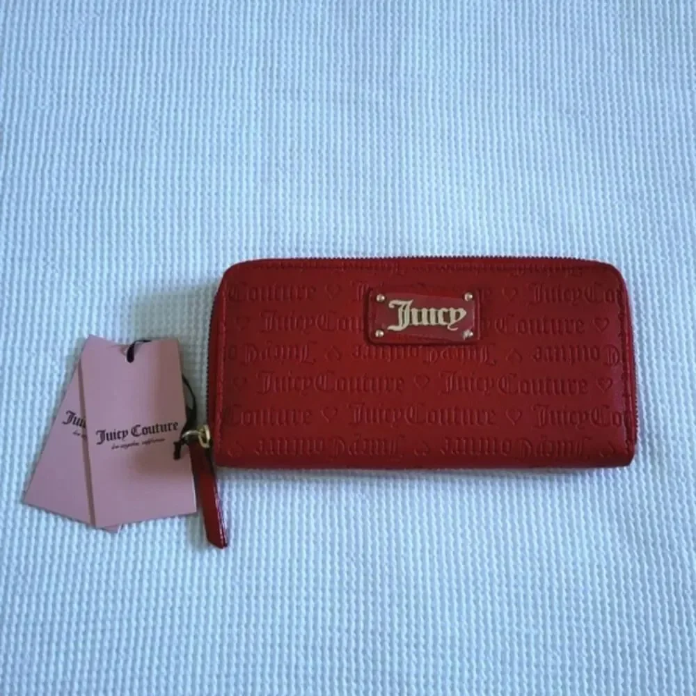 Juicy🍊 Couture Lipstick💄 Red♥️ Heart and Soul Wallet - NWT
